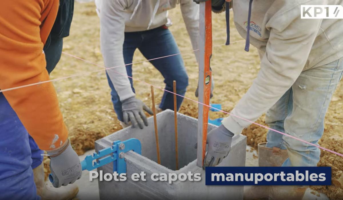 Les plots manuportables KP1
